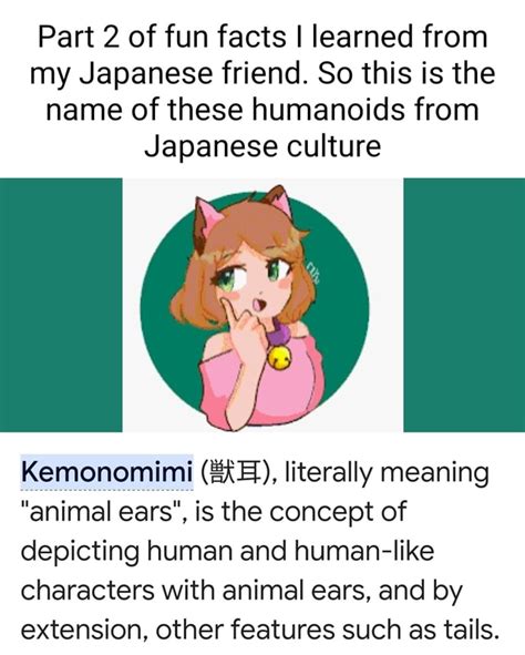 kemonomimi meaning